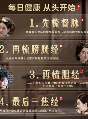 丰林按摩梳头部护理一对一指导