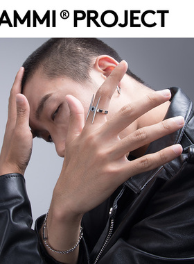 oammi原创设计刺绳街舞送礼戒指