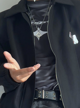 oammi原创设计吊坠钛钢情侣