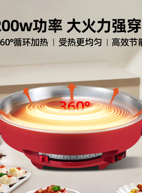 山东多星电饼铛多功能不粘电煎锅