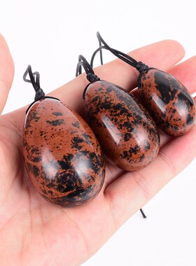 天然玉石鸡蛋红曜石阴户蛋玉蛋功凯格尔训练球产后修复按摩保健球