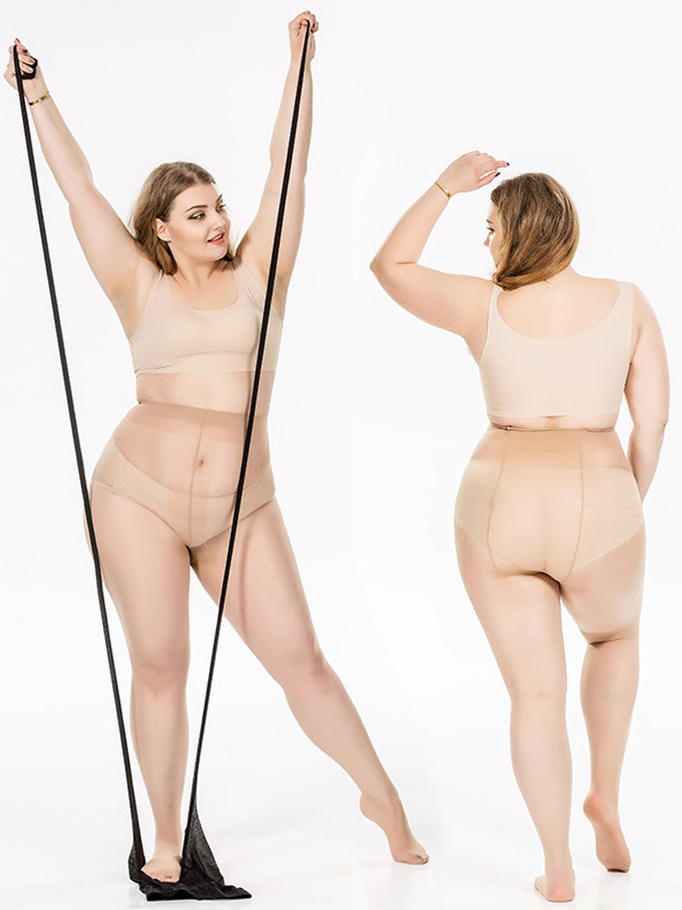 u.e.i大码t裆超薄3d透肤加档丝袜 uei连裤袜/打底袜