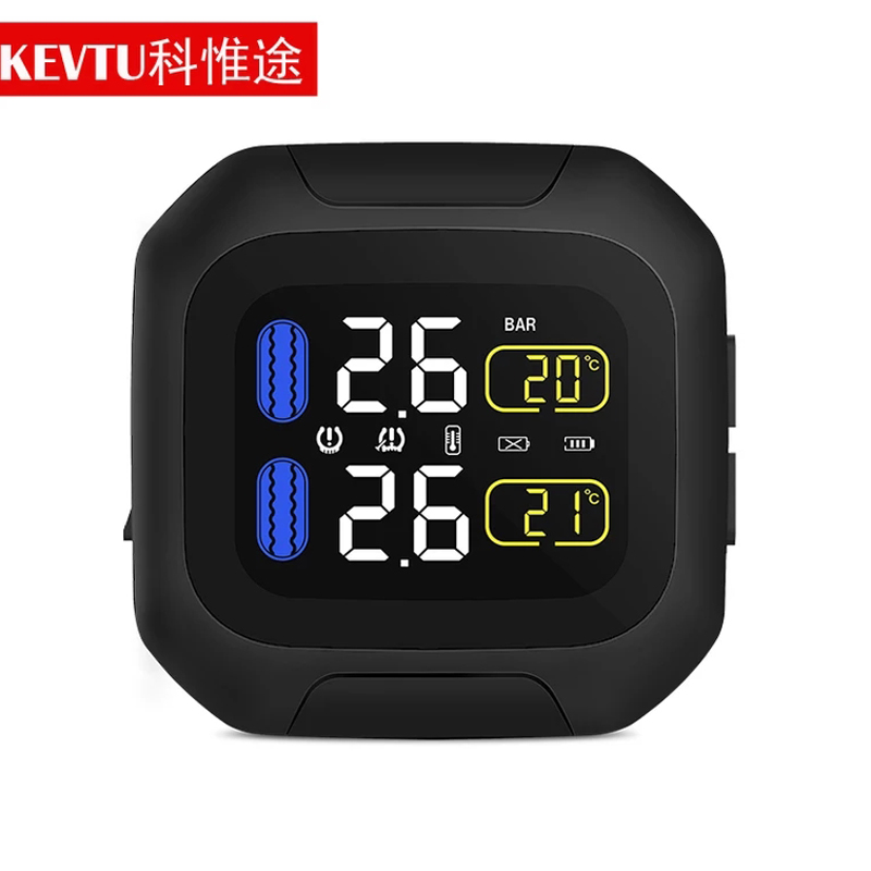 【旗舰店】kevtu科惟途摩托车T1S内外置胎压监测器T1Pro监测仪T3 - 图0