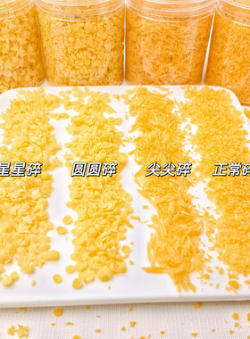 捏捏乐专用仿真酥脆面包糠黄白色屑炸鸡食玩手工diy装饰物配饰