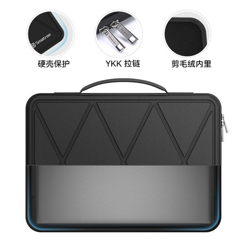 Smatree适用外星人（Alienware）全新 X14 R2高端轻薄游戏本笔记本电脑内胆包手提公文包硬壳保护 - 图2