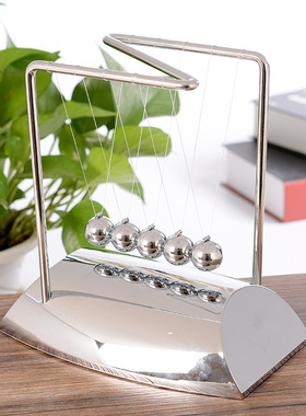 创意混沌摆件永动机不停止永动仪撞球磁悬浮科技摇摆器桌面牛顿摆