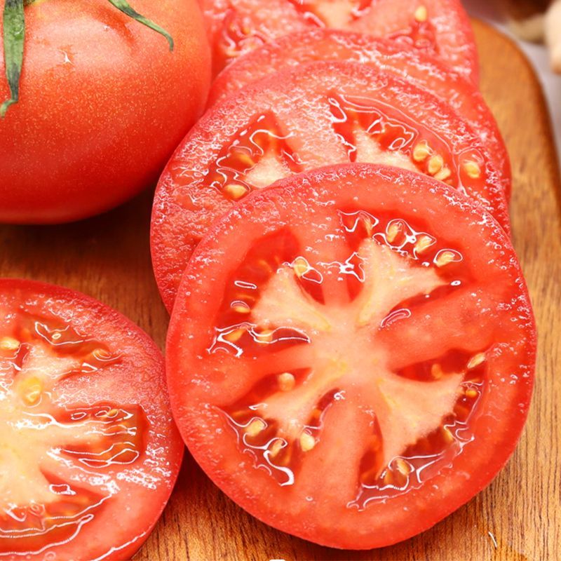 绿行者红番茄自然熟生新鲜吃西红柿蔬菜孕妇水果5斤沙瓤多汁_水产肉类/新鲜蔬果/熟食 第1张