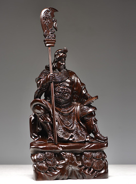 唐趣黑檀木祝福新中式客厅