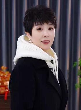 户年包头帽女冬季钮扣帽保暖护耳