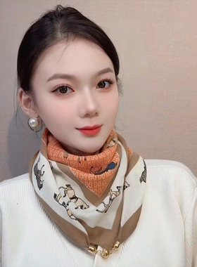 春秋磁吸扣百搭气质女高级感棉麻