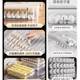Dumpling box independent partition large capacity multi-layer freezing special quick-frozen food wonton dumpling seal storage box