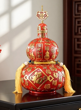 百福葫芦铜摆件祝寿乔迁之喜礼品