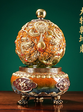 九转乾坤鼎时来运转摆件开业贺礼