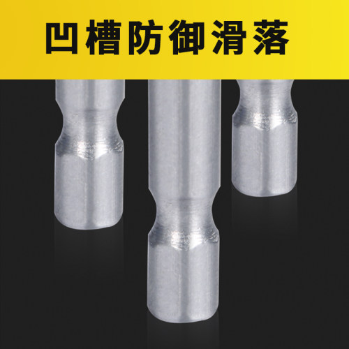 保联三尖木工扁钻头打孔麻花支罗钻头开孔塑料木板木工专用开孔器 - 图1