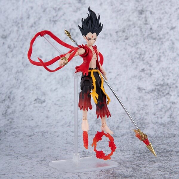 正版现货万代极动哪咤少年哪吒敖丙红孩儿魔童降世可动手办玩具