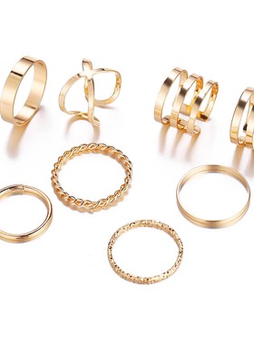 欧美跨境新款戒指创意复古