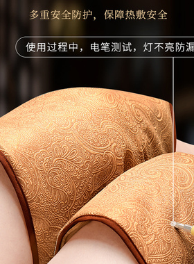 电加热艾绒护膝宝老寒腿关节女士保暖艾灸热敷包中老年人专用护膝