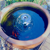 Outdoor Brocade Carp Pool Water Circulation Filter System Miniature Three-in-one Fountain Filter Underwater Purifying Oxygenation Pump