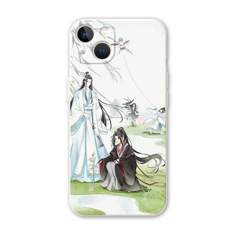 魔道祖师手机壳适用苹果13华为mate40魏无羡iphone14promax蓝忘机60oppo忘羡vivo小米11联名12周边50广播剧15