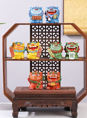 风狮爷摆件国潮醒狮泉州文创纪念品玄关装饰福建闽南旅游伴手礼物