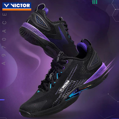 正品VICTOR胜利羽毛球鞋专业减震威克多李梓嘉同款羽球鞋A970ACE - 图0