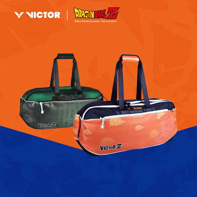 Authentic VICTOR Victory badminton bag Dragon Ball Z joint portable shoulder rectangular bag BR5639BDZ