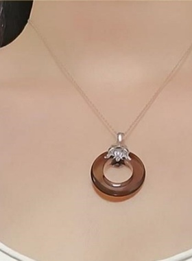 祥安灵阁象运泰顺吊坠黑曜石属猴2026年吉祥物男女生肖猴佩戴挂件