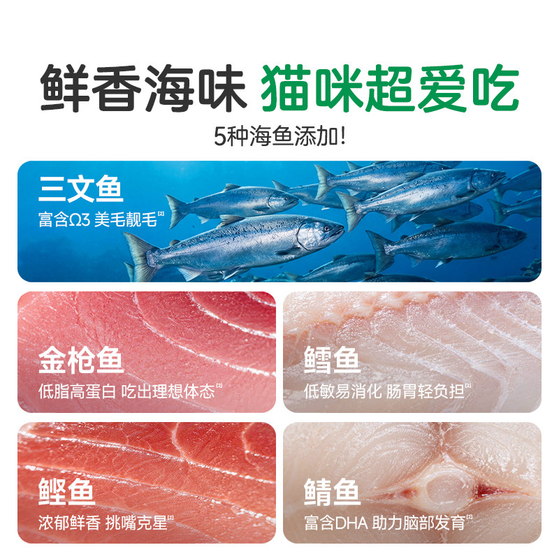 力狼全新一代猫粮10kg公斤成猫幼猫美短英短蓝猫增肥营养20斤实惠