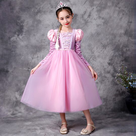 Halloween Children's Frozen Elsa Princess Dress