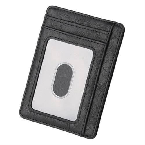 Slim RFID Blocking Leather Wallet Credit ID Card Holder Purs - 图3