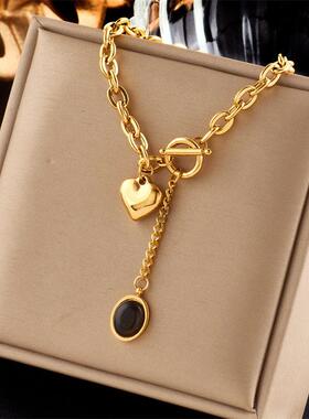 欧洲和美国的爱吊坠简单项炼多功能项炼的妇女