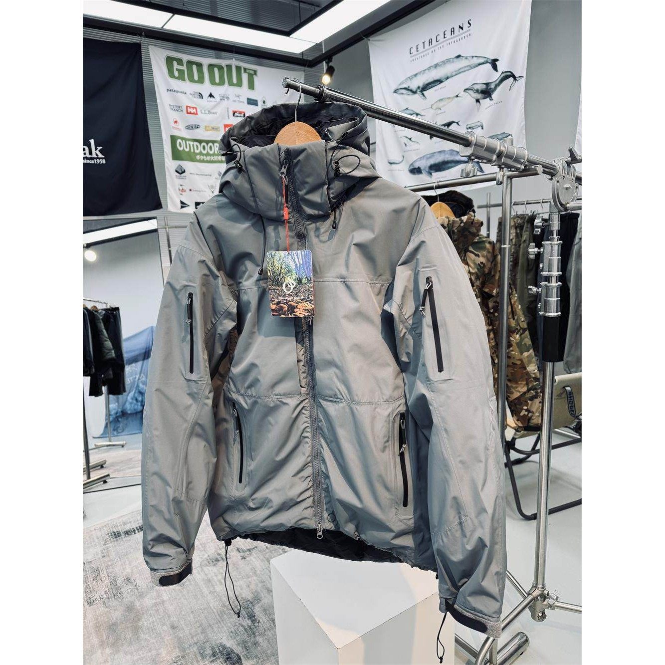 Ander Jurnal 户外滑雪羽绒服男全天候防风全压胶硬壳级外套男女,淘宝优惠券,粉丝福利购,淘宝优惠卷