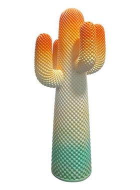 仙人掌衣架雕塑大摆件样板房家居客厅美陈玻璃钢网红轻奢落地装饰