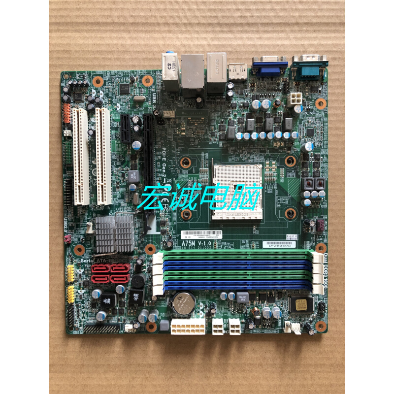 联想启天M5800 启天B5800 A75M V1.0 D3F2-LM2 V:1.0 FM2主板 - 图0