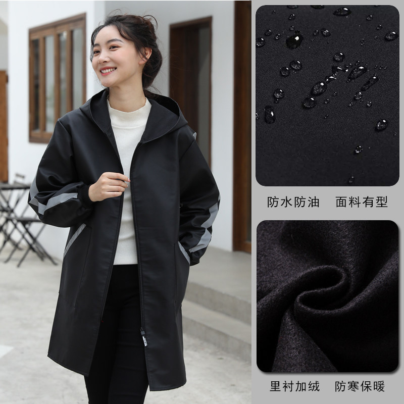 冬季长袖围裙家用厨房防水罩衣女加绒工作服大人外套时尚男士定制,淘宝优惠券,粉丝福利购,淘宝优惠卷