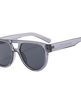 新款欧美大框墨镜女网红外贸眼镜蛤蟆镜时尚飞行员太阳镜男士