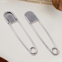 Dont pin up Thickened Buckle Stitch Clothes Big oversize safety steel pin Hard plus coarse sweater diy can be brooch