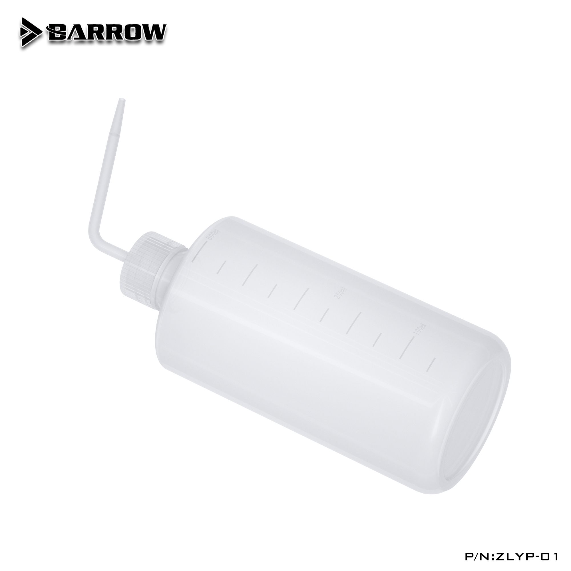 Barrow 挤压式弯嘴瓶 水冷液注水瓶 加水瓶 灌水壶 500ML ZLYP-01 - 图0