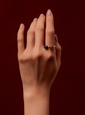 明星同款钱夹戒指高级质感简约