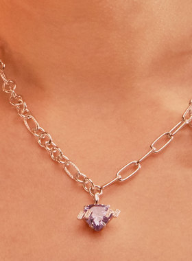 Blush脸红爱心项链精致高级质感