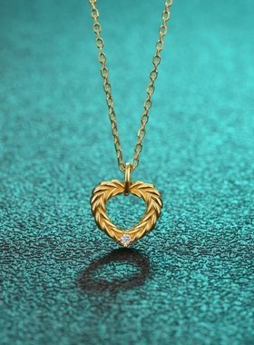 橄榄枝情人节礼物纯银兵心之恋