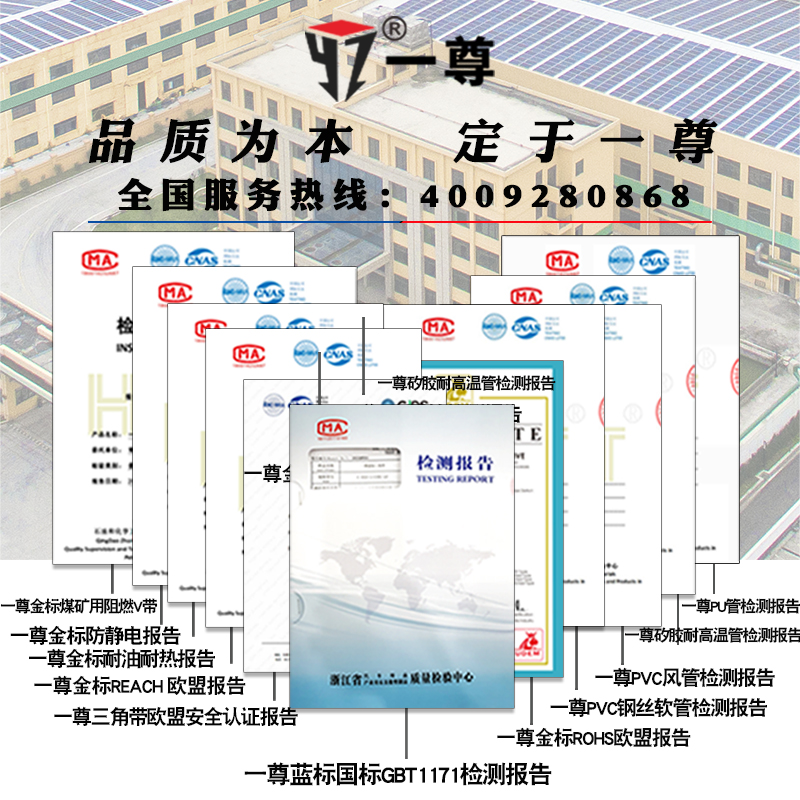 一尊三角带 A型380到A9150同步齿形工业机器C/D型E/B型传动带进口 - 图2