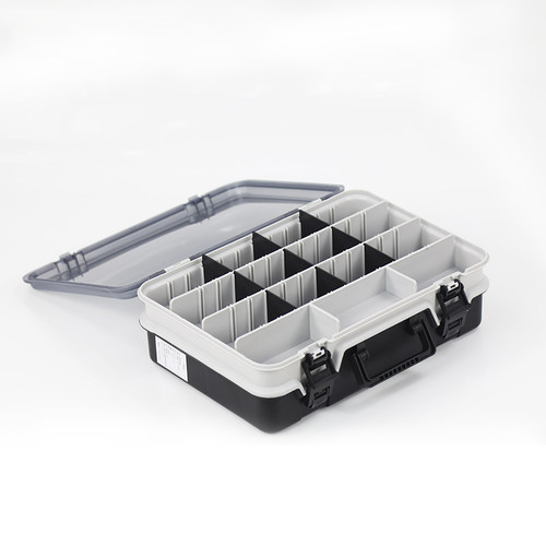 垂钓鱼工具盒路亚盒小配件盒渔具收纳盒配件收纳箱假饵箱路亚饵盒 - 图1