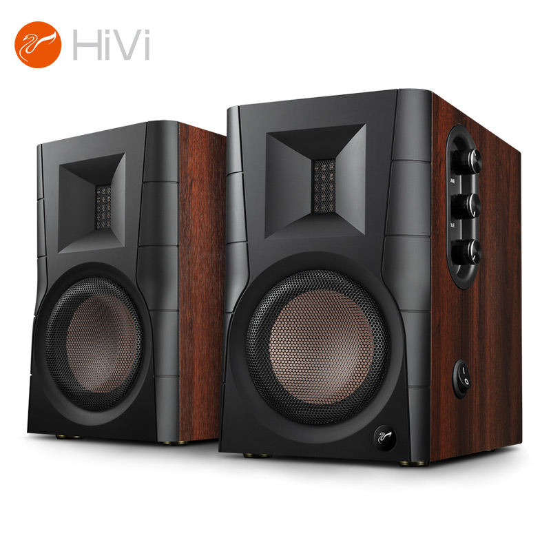 Hivi/惠威 D100电脑HIFI蓝牙有源音箱家用电视高保真2.0专业音响