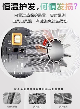 茵特拉电吹风机家用速干负离子大