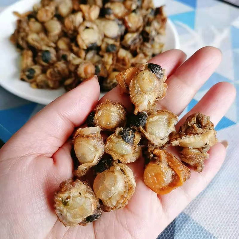 包邮海鲜扇贝干扇贝肉500g辣味鲜美直接食用海货零食煲汤炒菜酒 - 图0