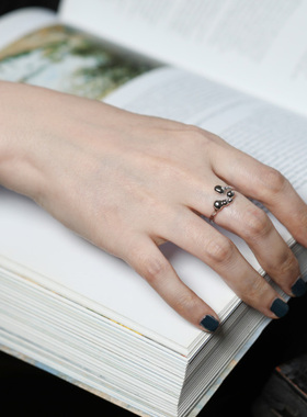 642韩版ins小众设计开口戒指女