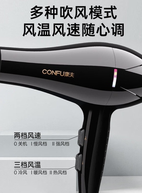 康夫电吹风机发廊发型师专用2200