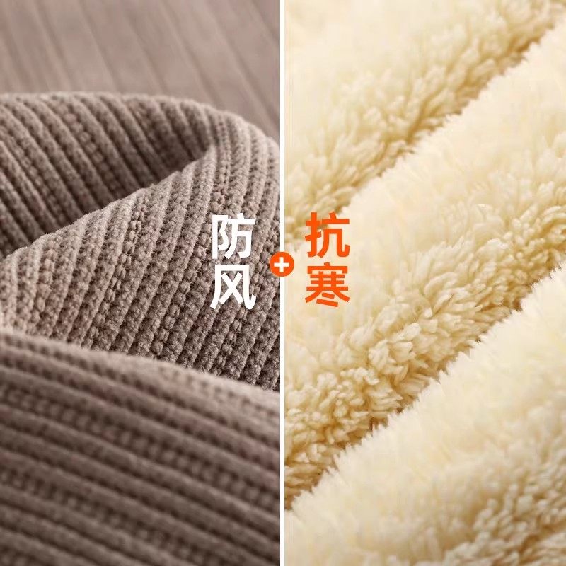 清仓捡漏雪尼尔阔腿裤女冬季加绒裤子女士直筒休闲羊羔绒女裤子秋,淘宝优惠券,粉丝福利购,淘宝优惠卷