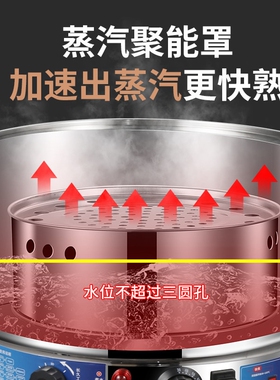 304多层电蒸锅蒸笼商用多功能定